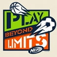 thumbnail image 3 of CafePress - Nerf Beyond Limits T Shirt - Men's Classic Graphic T-Shirt, 3 of 4