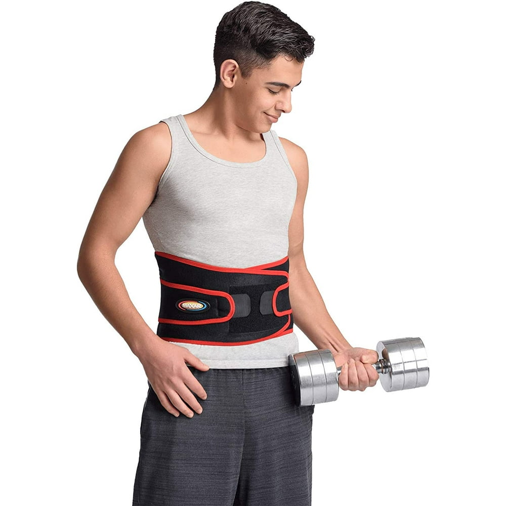MAXAR Airprene Sports Back Brace W/ Powerful 18 Warm
