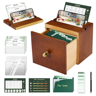Shannon Road Gifts 223972 8.25 x 9.25 x 2 in. Vintage Kitchen Recipe Binder  - Walmart.com