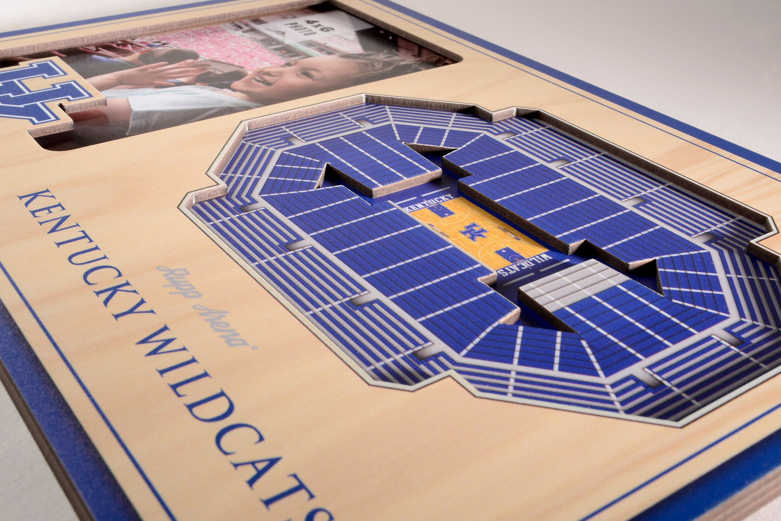 YouTheFan NCAA Kentucky Wildcats 3D StadiumView Picture Frame