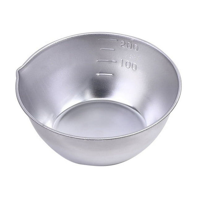 Stainless Steel Measuring Cup Bowl With Graduated Markings For Cooking Baking And Vegetable Prep 1000 mL Capacity