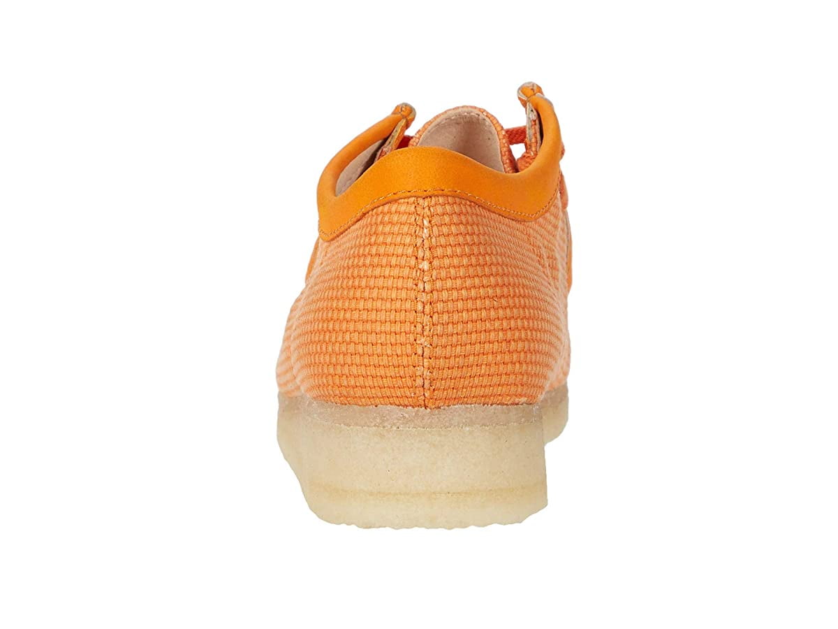 clarks sneakers mens orange