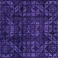thumbnail image 1 of Ahgly Company Indoor Square Abstract Purple Modern Area Rugs, 6' Square, 1 of 4