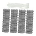 thumbnail image 2 of Tnarru Washing Machine Lint Trap Accessory Mesh Easy Installation Premium Snare Net Lint Catcher Hose Filter with Nylon Cable Ties 48pcs, 2 of 8