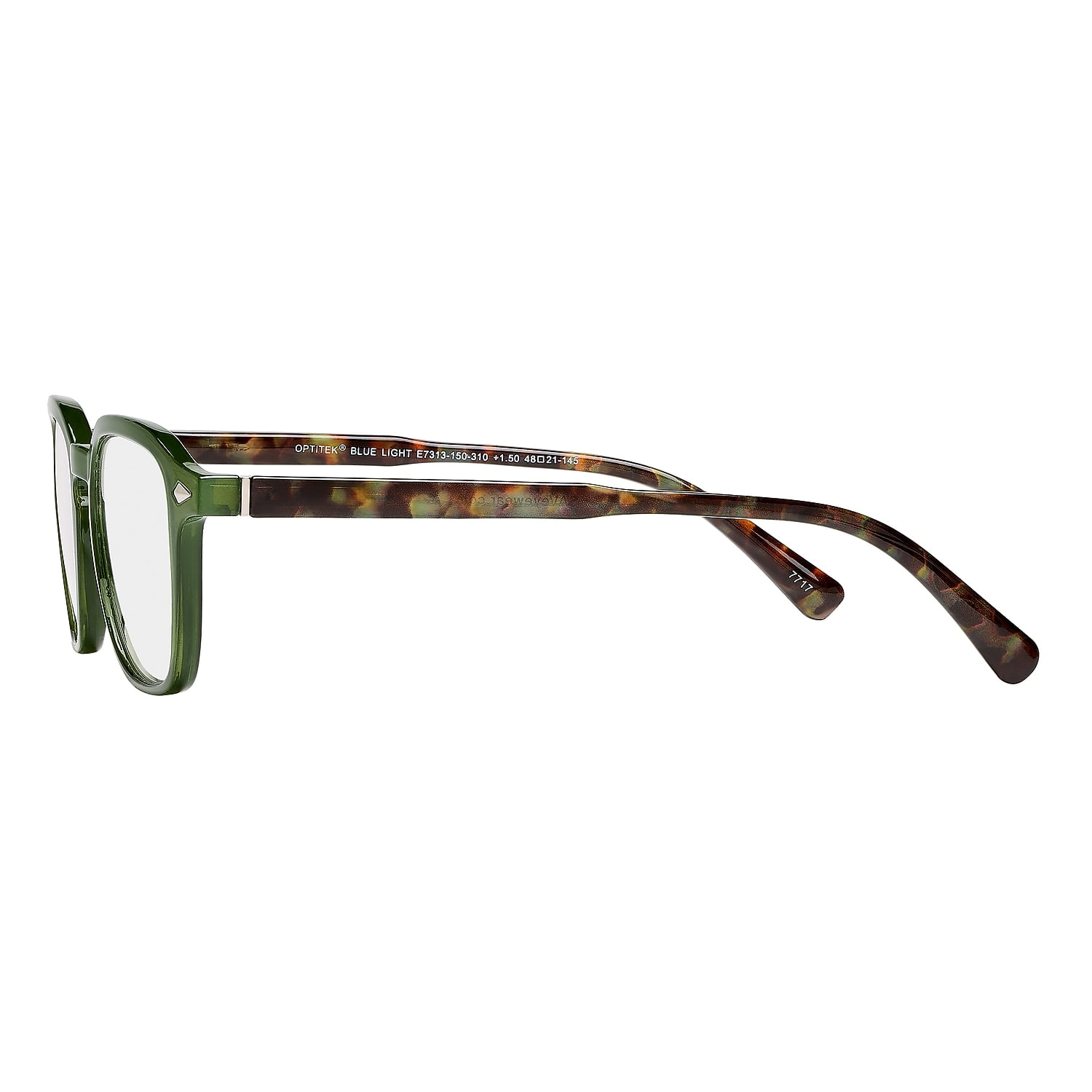 SAV Optitek Blue Light +2.00 Reading Glasses Dark Olive (E7313)