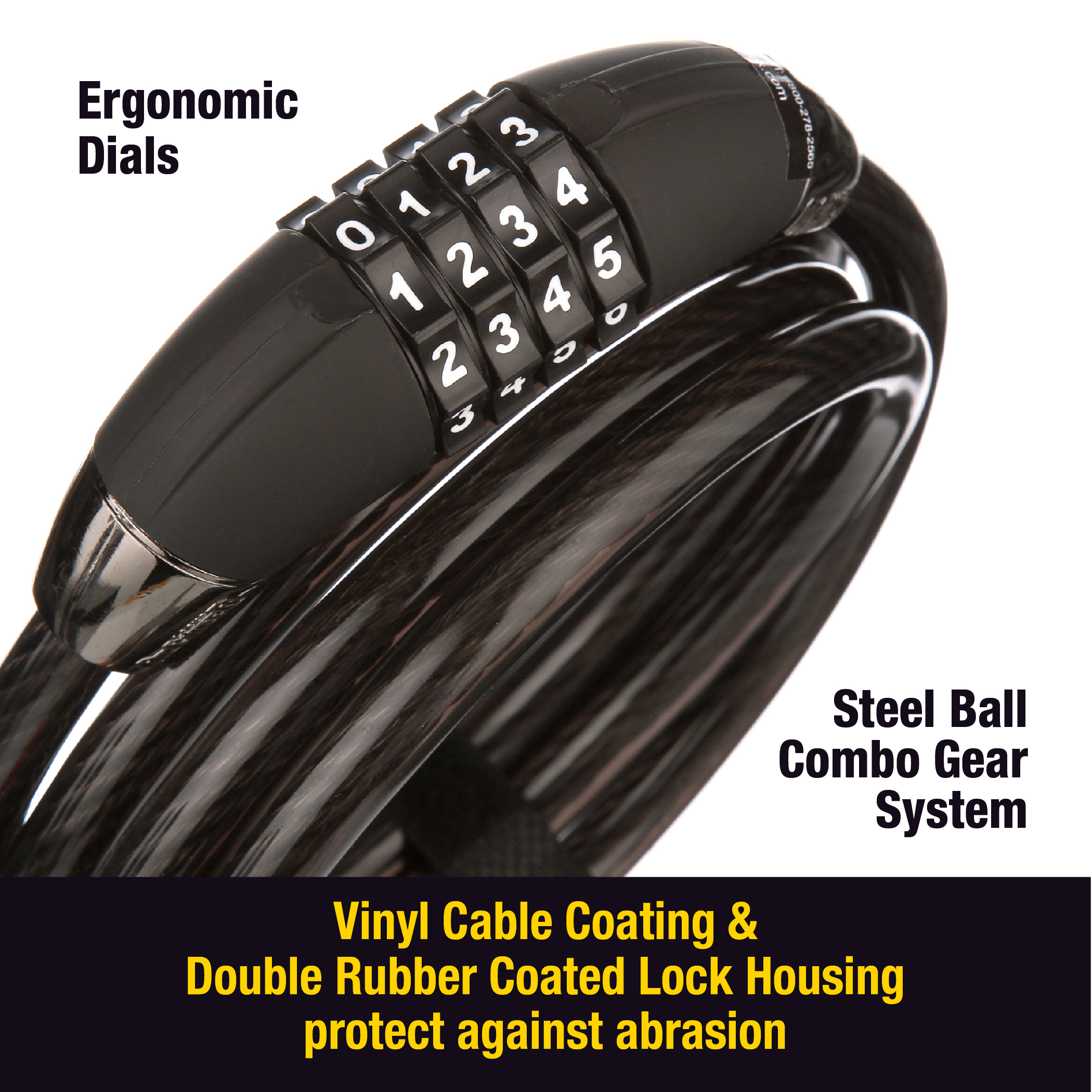 Onguard Cable Combination Bike Lock photo 7