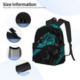 thumbnail image 4 of Sigee Geometry Dash (18) for Travel Canvas Backpack for Women and Men Travel Casual Daypack, 4 of 7