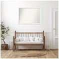 thumbnail image 5 of Amanti Art Custom Wall and Bathroom Mirror (33.5 x 45.5 in.), Vanity White Narrow Frame, 5 of 6