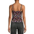 thumbnail image 3 of No Boundaries Juniors Double Ruched Tank Top, 3 of 5