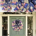 thumbnail image 6 of Pedty Spring Wreaths,Wreath for Front Door,4Th of July Wreath Memorial Day Wreath Front Door Patriotic Wreath 4Th of July Wreath Patriotic Decoration,Independence Day Hanging Decoration, 6 of 9