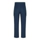 thumbnail image 3 of Ceisia Men's Solid Color Cotton-Linen Blend Cargo Pants, Drawstring Elastic Waist Casual Trousers for Men Navy S Gifts, 3 of 6
