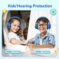 thumbnail image 2 of Auriculares EarFun K3 Kids Over Ear con micrófono 85/94 dB, color azul, 2 of 7