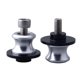 thumbnail image 1 of 2 Piezas De Aluminio 8mm M8 X 1,5 Deslizadores De Oscilante De Motocicleta Carretes CNC Soporte De Giratorio Tornillo Para SUZUKI GSXR 400 Plata Soledad Tornillos del soporte del brazo oscilante, 1 of 7
