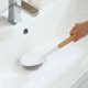 thumbnail image 1 of Fiudx Cepillo de Limpieza, Fregador Multifuncional para Ollas, Cerdas de Sisal Duraderas, Mango Largo, Fácil de Quitar Manchas, Apto para Cocina y Baño, Práctico Organizador para Colgar., 1 of 6