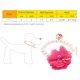 thumbnail image 3 of Rupoun Collar Elegante de Perlas con Flores y Cascabel para Perros Pequeños 22-40 cm / 8.7-15.8 inches (Fucsia), 3 of 9