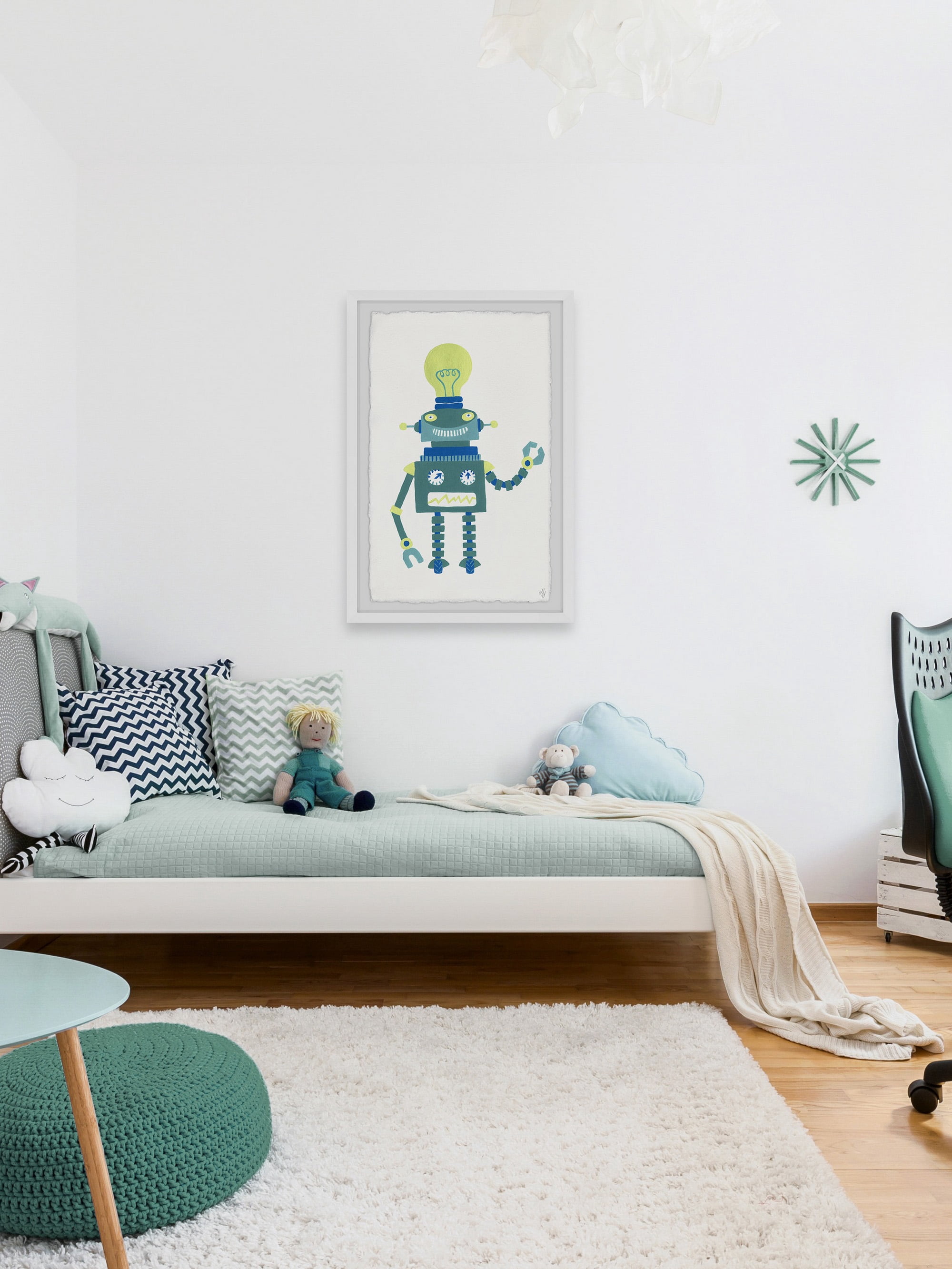 Marmont Hill Smart Robot Framed Wall Art