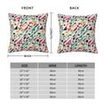 thumbnail image 2 of Pofeuu Colorful Spots Print Double-sided plush pillowcase Square Throw Pillow Covers Pillows Cover for Living Room Bedroom Sofa Couch Cushion Cover（No pillow core）-18"x18", 2 of 7