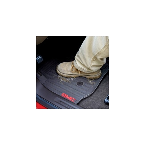 GM 22968489 Front Premium All Weather Floor Mats GMC Canyon W/ GMC Logo