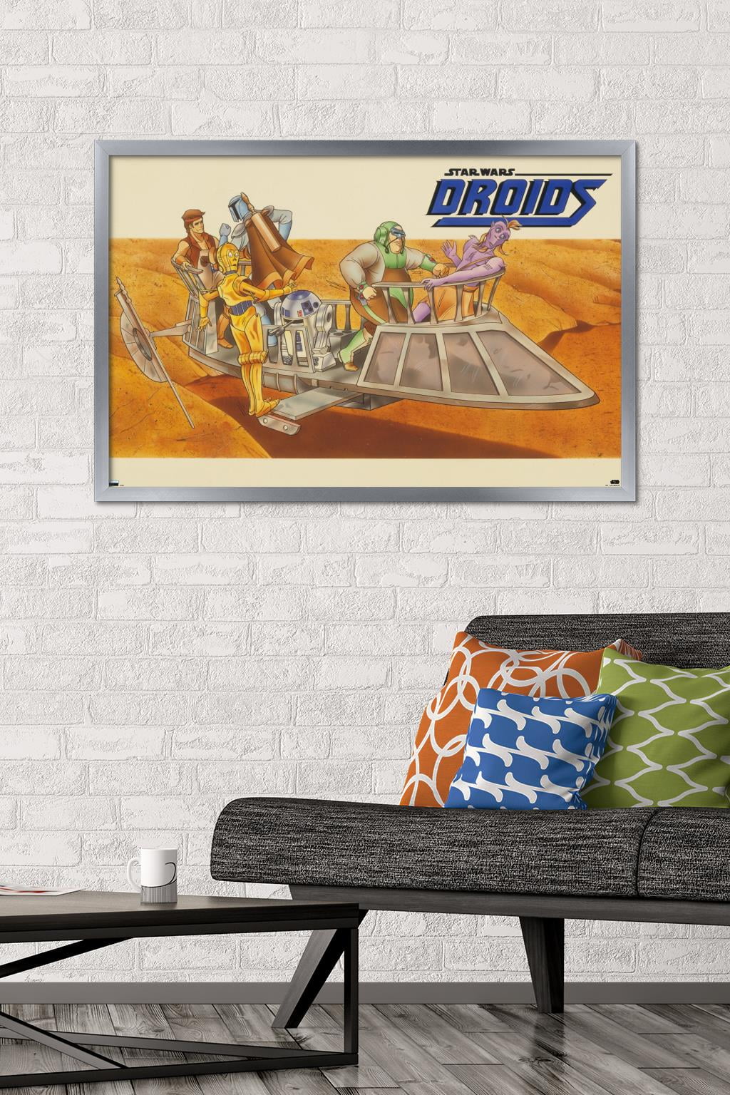 Star Wars: Droids - Desert Wall Poster, 22.375" x 34", Framed