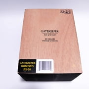 Gatekeeper Robustos Empty Wood Cigar Box 6 x 4.5 x 3.5