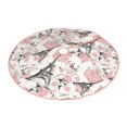 thumbnail image 2 of KLL Christmas Tree Skirt,Party Decorations Farmhouse for Christmas Decorations Holiday Party 30" -Paris, 2 of 6