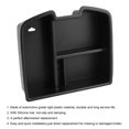 thumbnail image 4 of Contenedores de almacenamiento automotriz CUBIERS INSERTE INSERTE NET Bolsillo Multifunción Accesorios interiores Reemplazo para Silverado Tahoe Yukon Inevent VI014390-00B, 4 of 7