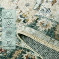 thumbnail image 5 of 2'x6' Kitchen Runner Rug,Non-Slip Entryway Runner Laundry Rug,Boho Indoor Machine Washable Hallway Runner Rugs Throw Carpet for Living Room Bedroom Dining Room Hallway Kitchen Green, 5 of 7