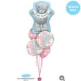 thumbnail image 3 of Qualatex 89157 36 in. Tatty Teddy Birthday Banner Foil Balloon, 3 of 3