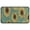 Blue Sunflower Pattern, variant on Black Sunflower Bud Pattern Door Rugs,Washable Non Slip Door Mats Indoor,Decorative Door Mats,Entry Mat Indoor for Entrance,Bedroom,Kitchen,Bathroom,30"x17"