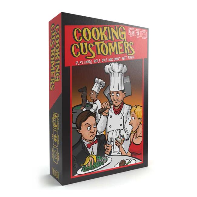 Prolific Games PLF1001 Cooking Customers Card Game