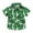 Green, variant on Gamivast Placed Tropical Hawaiian Shirt for Boys with Pocket Short Sleeve Loose Fit Shirts - Floral Button Down Shirt Vacation Casual Beach Shirts Red Placed by Me to be Delivered