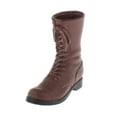 thumbnail image 2 of TISHITA 1:6 Scale Boots Shoes for HT Toy 12" Male Action Figure Boot Brown 02, 2 of 8