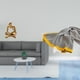 thumbnail image 2 of Manta de punto abstracta con forma de pensador, estatua decorativa para mesa, sala de estar, estantería de oficina, estantería suave y cálida, decorac, 2 of 8