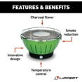 thumbnail image 3 of Lippert Components Odyssey 22” Charcoal Portable Grill, Lightweight and Durable Design, 3 of 7