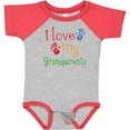 thumbnail image 3 of Inktastic I Love My Grandparents Boys or Girls Baby Bodysuit, 3 of 5