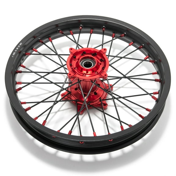 2.15" x 18 " Rear Wheel Rim Hub for Honda CRF250R  2004-2013 CRF450R 2002-2012 CR125R CR250R 2002-2013 CRF250X CRF450X 2005-2017 2006 2007 2008 2009 2010 2011 2012 2013 2014 2015 2016 CNC Aluminum