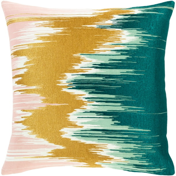 Surya Lexi 22 X 22 Cotton Pillow Cover Lxi001 2222 Walmart Com Walmart Com