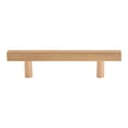 thumbnail image 3 of Era Cabinet Square Pulls,  4-Pack Brushed Gold, 3 of 6