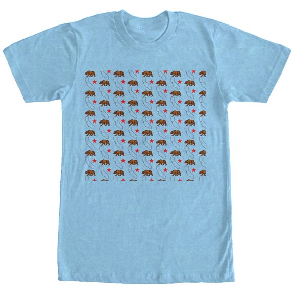 Men's Lost Gods California Bear Print Graphic T-Shirt