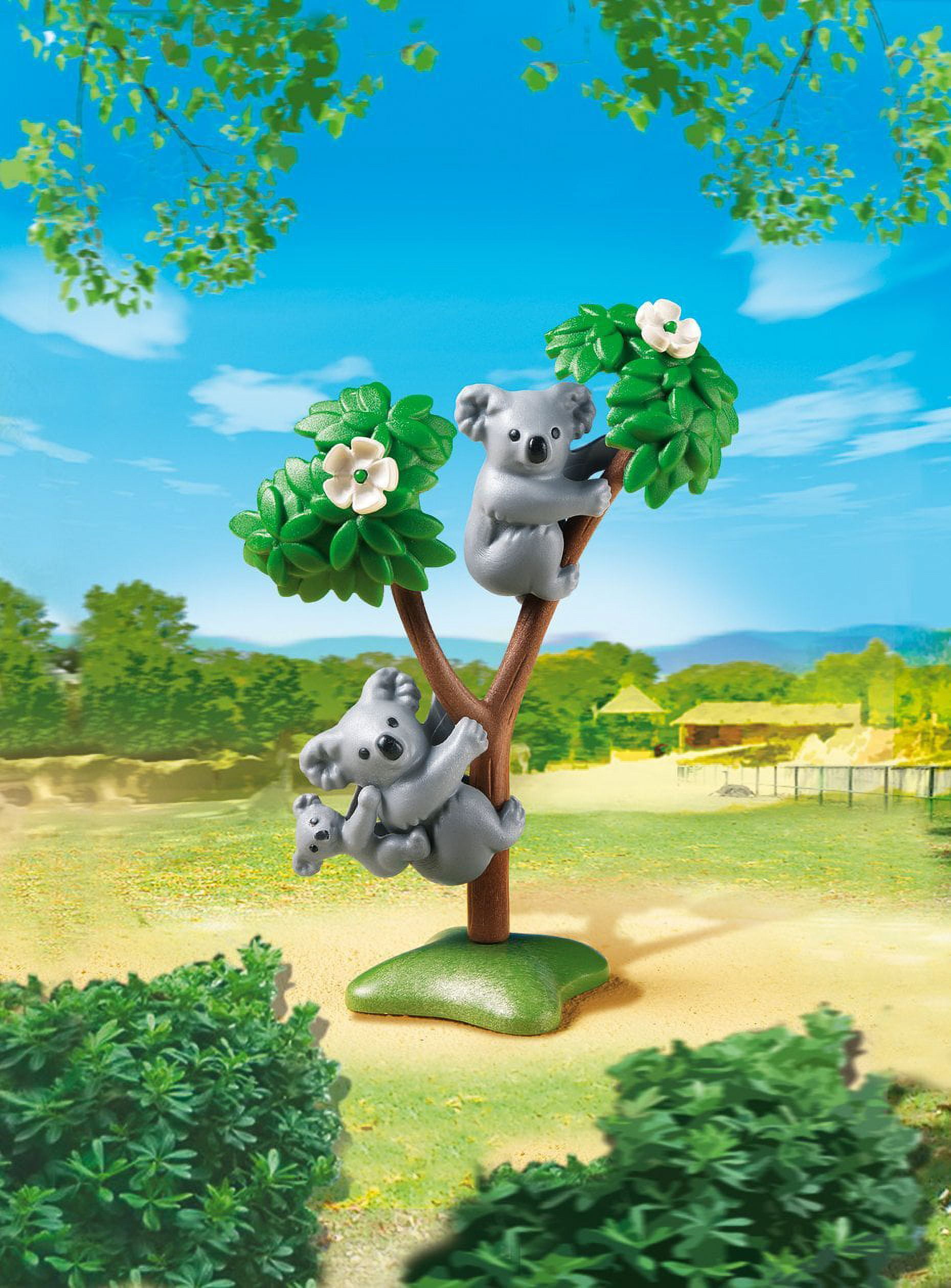 Playmobil 71191 Family Fun Petting Zoo, Playset & 71292 Wiltopia Koala