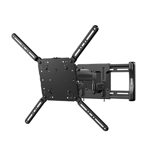 Restored SANUS Decora Full-Motion Wall Mount for TVs 40"- 86", Up to 100 lbs, Tiltable, DLF118-B1 Black (Refurbished)