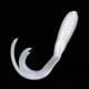 thumbnail image 3 of 50 Uds señuelo de pesca suave cebo de sábalo s Jig Head cebo blanco Cola Señuelo de pesca suave, 3 of 7
