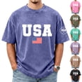 thumbnail image 5 of USA 250th Anniversary Shirt Men Patriotic USA Graphic T Shirt Casual Short Sleeve America 250 Merchandise Tee, 5 of 5