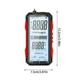 thumbnail image 3 of Measuring Tools Precision Digital Multimeter for Electrical Testing Home Automotive Industrial with Rechargeable Battery and Auto Ranging High-Resolution Display, 3 of 5