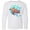AA-White, variant on Inktastic Fort Lauderdale, Florida Swimming Sea Turtle with Bubbles Long Sleeve Youth T-Shirt