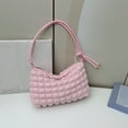 thumbnail image 2 of Btomtd Women's Puff Tote Bag, Casual Fashion Shoulder Bag and Handbag, Practical Large Capacity Crossbody Bag and Purse, Pink, 2 of 6