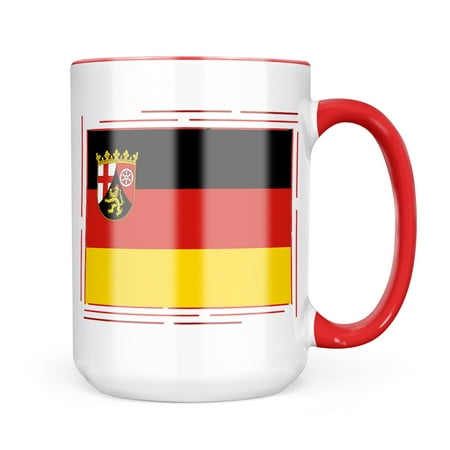 

Neonblond Rheinland-Pfalz Flag region: Germany Mug gift for Coffee Tea lovers