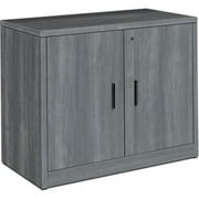 The HON  36 in. 10500 Series Sterling Ash Laminate Desking Storage Cabinet