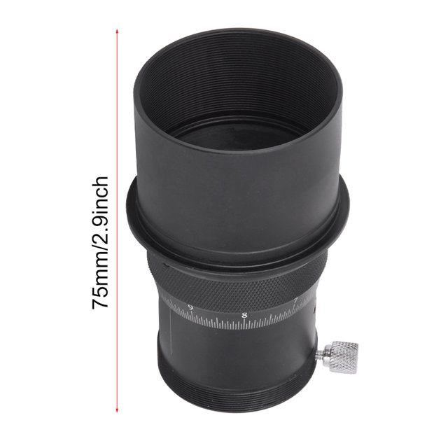 Fine Tuning High Focuser, Aluminium Alloy Material 2 Inch 2 Inch Focuser Single/Double Speed For 1.25in CCD Astronomical Shooting