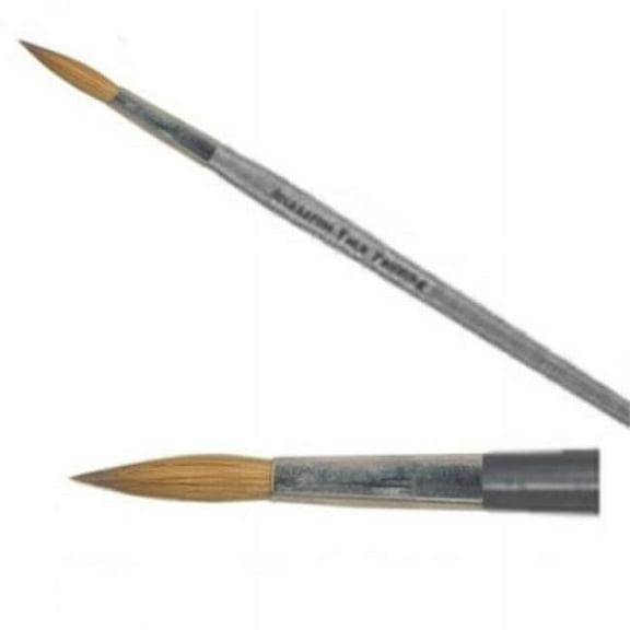 Ruby Red Paints BRUS6 Round Sable Number 6 Brush